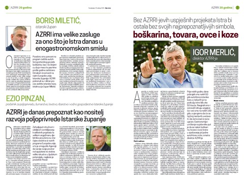 20 godina postojanja Agencije za ruralni razvoj Istre